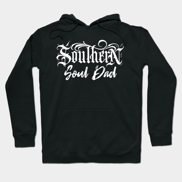 Southern Soul Dad Calligraphy T-Shirt Hoodie by Abuewaida 
